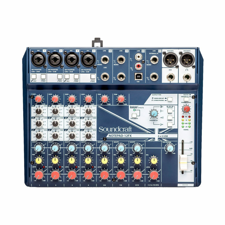 Микшерный пульт <span style="font-weight: bold;">Soundcraft</span> Notepad 12FX